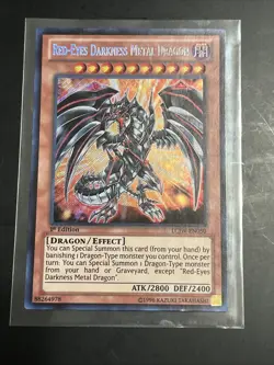 Yu-Gi-Oh TCG Red-Eyes Darkness Metal Dragon LCJW-EN050 fast ship - Image 2