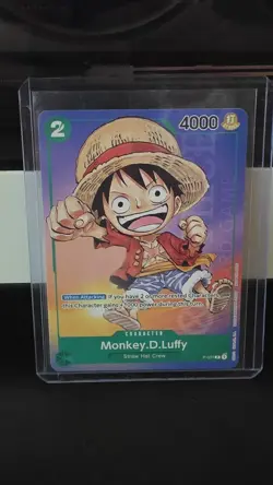 Monkey.D.Luffy (037) One Piece Promotion Cards P-037 Non-Foil LP - Image 1