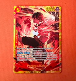 Portgas.D.Ace OP16-118 English NM SEC Time of The Battle One Piece TCG - Image 1