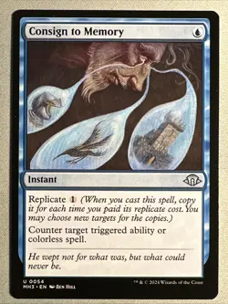 MTG / Consign to Memory / MH3 / #54 / Regular / Uncommon/ NM - Image 1