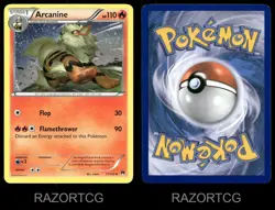 ARCANINE 11/122 UC BREAKPOINT POKEMON NM/M - Image 4