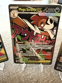 Pokemon Bundle English NM/Mint Mega Gardevoir ex Mega Scrafty ex Mega Diancie ex - Image 4