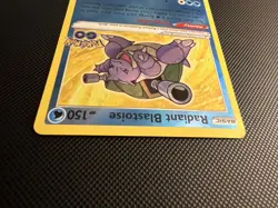 Pokemon TCG Radiant Blastoise 018/078 Pokemon Go Radiant Rare NM - Image 2