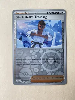 Black Belt's Training 145/159 Reverse Holo SV09: Journey Together Pokemon TCG-NM - Image 1