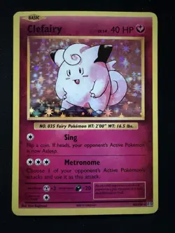 Clefairy Holo Rare - 2016 Pokemon XY Evolutions 63/108 NM - Image 1