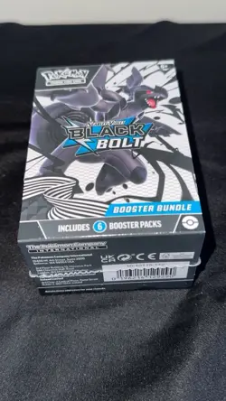 Pokemon TCG Scarlet Violet Black Bolt Booster Bundle New Sealed - Image 2