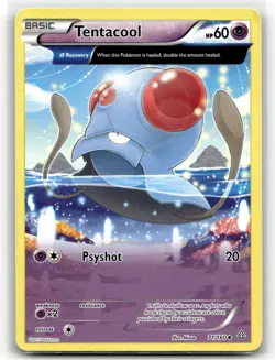 Tentacool 71/160 Uncommon Primal Clash Pokemon LP - Image 1