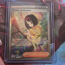 Erika's Invitation 203/165 SV Scarlet & Violet 151 SIR Holo Eng - Image 1