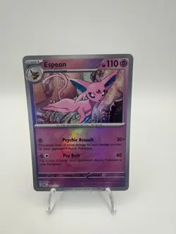 Espeon (Master Ball Pattern) 033/131 Rare Prismatic Evolutions Pokemon Near Mint - Image 1