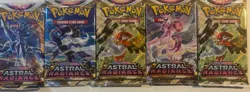 10x Pokemon Astral Radiance Booster Packs Sealed TCG Lot Art Set Variants SWSH 820650850233 - Image 2
