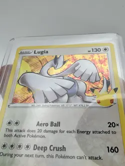 Lugia 022/025 Celebrations Holo Rare Pokemon TCG NM/Near Mint - Image 2