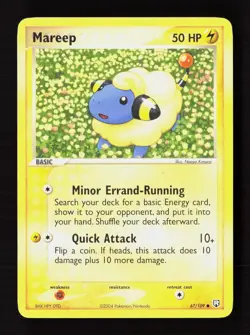 Mareep 67/109 Common Team Rocket Returns Pokemon Near Mint - Image 1