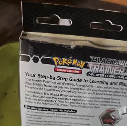 Pokemon Black & White Trainer Kit 2 Player Learn to Play Set w/ Booster Pack - Image 3