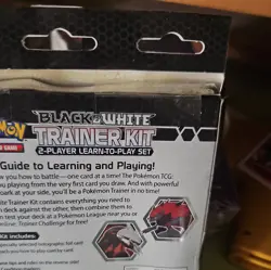 Pokemon Black & White Trainer Kit 2 Player Learn to Play Set w/ Booster Pack - Image 4