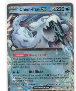 Chien-Pao ex 061/193 Double Rare Paldea Evolved Pokemon TCG Holo Near Mint - Image 1
