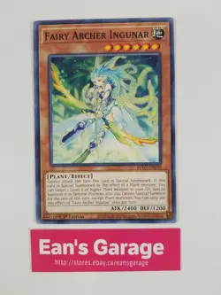 YuGiOh Fairy Archer Ingunar 1st Edition Blazing Vortex BLVO-EN030 - Image 1