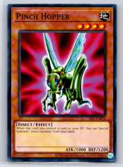 Pinch Hopper IOC-EN078 Invasion of Chaos (25th Anniversary Edition) Yu-Gi-Oh LP - Image 1