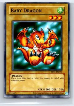 Baby Dragon RP01-EN034 Retro Pack (2020 Date Reprint) Yu-Gi-Oh LP - Image 1
