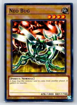 Neo Bug IOC-EN058 Invasion of Chaos (25th Anniversary Edition) Yu-Gi-Oh LP - Image 1