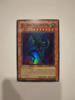Evil Hero Malicious Edge DP06-EN006 Unlimited Super Rare LP - Image 1