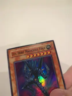 Evil Hero Malicious Edge DP06-EN006 Unlimited Super Rare LP - Image 3