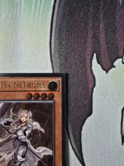 Dogmatika Ecclesia, the Virtuous (Foil Shift Misprint) OP18-EN001 Ultimate M/NM - Image 3