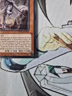Dogmatika Ecclesia, the Virtuous (Foil Shift Misprint) OP18-EN001 Ultimate M/NM - Image 5