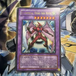 RARE Yu-Gi-Oh Elemental Hero Air Neos STON-EN034 Ultra Rare Near Mint 1st Ed - Image 2