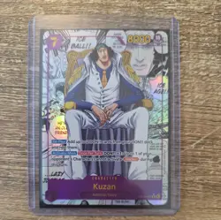 IN HAND! Kuzan MANGA Parallel OP16-063 One Piece TCG The Time Of Battle ENGLISH - Image 1