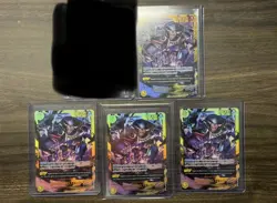X4 One Piece Card Game TCG Marshall.D.Teach OP16-119 SEC M/NM Condition Playset! - Image 1