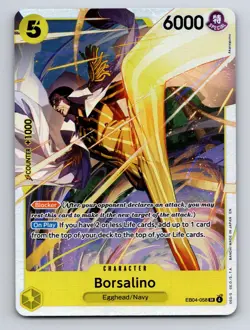 Borsalino EB04-058 Super Rare Adventure on Kami's Island One Piece Foil NM - Image 1
