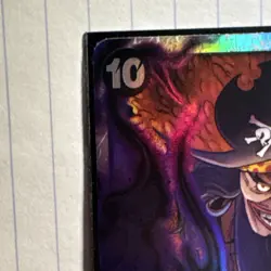 Bandai One Piece CCG Marshall D. Teach OP09-093 SR Holo Blocker Pirates - Image 2