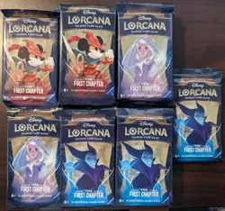 54x Packs - Disney Lorcana The First Chapter Booster Packs - Sealed - Image 2