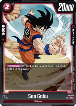 Son Goku Promo Fusion World Promotion Cards and Packs FP-001 NM - Image 1