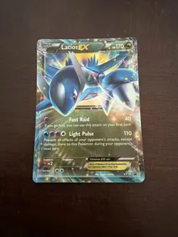 Pokemon TCG Latios EX Black Star Promo XY72 Ultra Holo Promo Card NM - Image 1