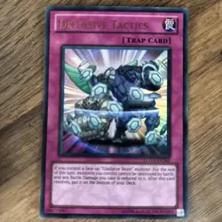 Defensive Tactics LCGX-EN265 Ultra Rare Yu-Gi-Oh Card (Unl) New - Image 1