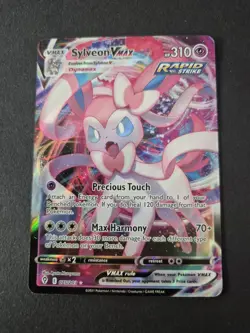 Sylveon VMAX 075/203 Evolving Skies Ultra Rare Card Pokemon TCG - Image 1