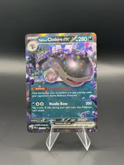 Paldean Clodsire ex 059/091 (NM) Holo Rare Paldea Fates Pokemon Card TCG 2024 NM - Image 1