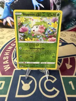 Shaymin 014/189 Pokemon Card Sword Shield Astral Radiance Rare Reverse Holo - Image 1