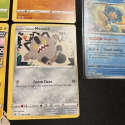 Pokemon Miscut Lot Error 4 Cards - Image 4
