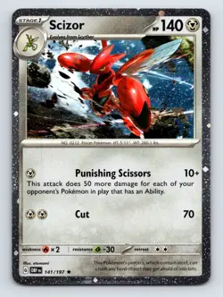 Scizor - (Cosmos Holo) Promo Holo Miscellaneous Cards & Products 141/197 NM - Image 1