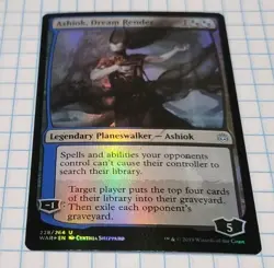 Ashiok, Dream Render FOIL - MTG War of the Spark WAR 228/264 - Image 1