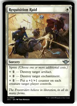 Requisition Raid #26 (NM) Thunder Junction OTJ Magic MTG - Image 1