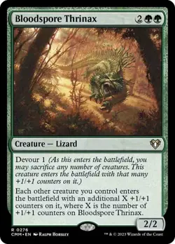 4 x Bloodspore Thrinax - Commander Masters - NM-Mint - MTG - Image 1