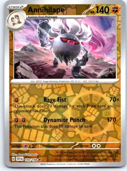Annihilape 109/198 Rare Scarlet & Violet Pokemon Reverse Holo NM - Image 1