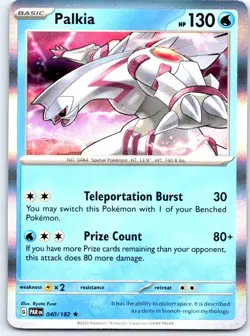 Palkia 040/182 Rare Paradox Rift Pokemon Holo NM - Image 1