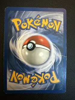 Pokemon TCG Alakazam 1/130 Base Set 2 Holo Rare 80 HP 1999 English RIPPED - Image 2