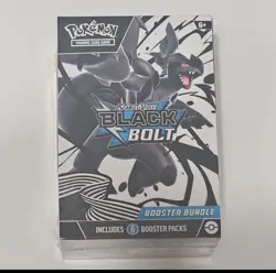 Pokemon TCG Scarlet & Violet Black Bolt Booster Bundle English SEALED - Image 1