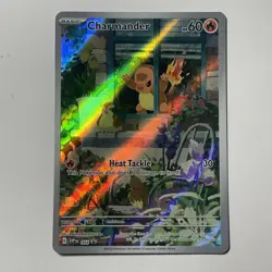Pokemon TCG Charmander Scarlet & Violet Promo 044 Black Star NM - Image 1