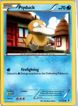 Psyduck 33/149 Common Boundaries Crossed Pokemon Moderately Played - Image 1
